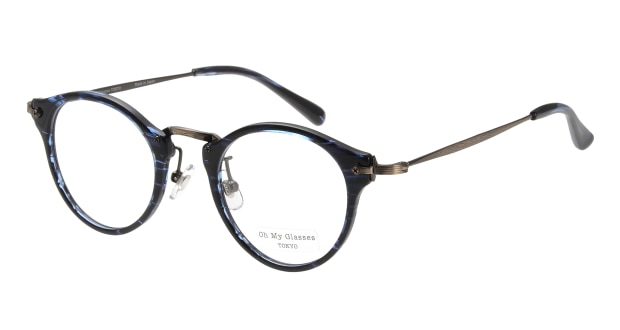 ＜Oh My Glasses TOKYO＞ 30％OFF！ 送料無料！Oh My Glasses TOKYO クリス omg-069-1-48 メガネ（眼鏡） ウェリントン oh-my-glasses-tokyo-omg-069-1-47 グレー 灰 メタルフレーム フルリム Oh My Glasses TOKYO 度付き 伊達メガネ 即日発送 ユニセックス