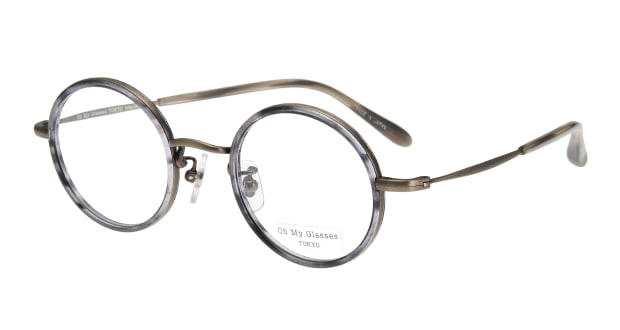 ＜Oh My Glasses TOKYO＞ 30％OFF！ 送料無料！Oh My Glasses TOKYO スチュアート omg-068-1-46 メガネ（眼鏡） ウェリントン oh-my-glasses-tokyo-omg-068-1-47 ブラック 黒 メタルフレーム フルリム Oh My Glasses TOKYO 度付き 伊達メガネ 即日発送 ユニセックス