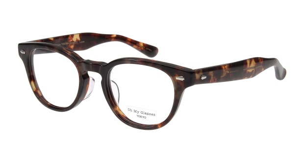 ＜Oh My Glasses TOKYO＞ 30％OFF！ 送料無料！Oh My Glasses TOKYO ルーカス omg-070-5-48 メガネ（眼鏡） ボストン oh-my-glasses-tokyo-omg-070-5-48 ブラウン 茶 セルフレーム フルリム Oh My Glasses TOKYO 度付き 伊達メガネ 即日発送 ユニセックス