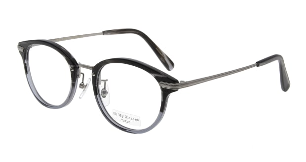 ＜Oh My Glasses TOKYO＞ 30％OFF！ 送料無料！Oh My Glasses TOKYO シャロン omg-078-1-47 メガネ（眼鏡） オーバル oh-my-glasses-tokyo-omg-078-1-47 べっ甲柄 セルフレーム フルリム Oh My Glasses TOKYO 度付き 伊達メガネ 即日発送 ユニセックス