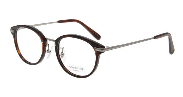 ＜Oh My Glasses TOKYO＞ 30％OFF！ 送料無料！Oh My Glasses TOKYO シャロン omg-078-4-47 メガネ（眼鏡） オーバル oh-my-glasses-tokyo-omg-078-4-47 ブラウン 茶 セルフレーム フルリム Oh My Glasses TOKYO 度付き 伊達メガネ 即日発送 ユニセックス