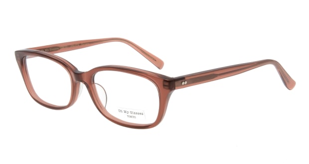 ＜Oh My Glasses TOKYO＞ 10％OFF！ 送料無料！イッツトータル no1-v-bb メガネ（眼鏡） ウェリントン its-total-no1-v-bb ブラウン 茶 メタルフレーム フルリム It's total 度付き 伊達メガネ 即日発送 ユニセックス