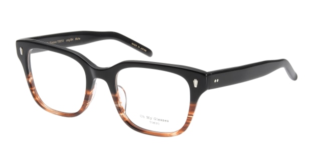 ＜Oh My Glasses TOKYO＞ 30％OFF！ 送料無料！Oh My Glasses TOKYO ウィンストン omg-085-4-52 メガネ（眼鏡） ウェリントン oh-my-glasses-tokyo-omg-085-4-52 ブラウン 茶 セルフレーム フルリム Oh My Glasses TOKYO 度付き 伊達メガネ 即日発送 ユニセックス