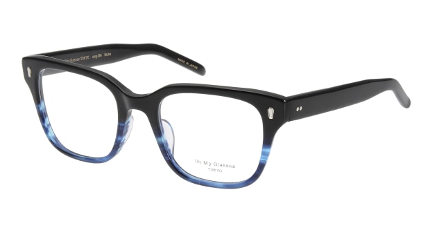 ＜Oh My Glasses TOKYO＞ 30％OFF！ 送料無料！Oh My Glasses TOKYO ウィンストン omg-085-2-52 メガネ（眼鏡） ウェリントン oh-my-glasses-tokyo-omg-085-2-52 ブラック 黒 セルフレーム フルリム Oh My Glasses TOKYO 度付き 伊達メガネ 即日発送 ユニセックス