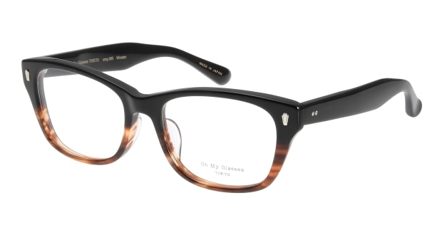 ＜Oh My Glasses TOKYO＞ 30％OFF！ 送料無料！Oh My Glasses TOKYO テリー omg-086-6-53 メガネ（眼鏡） ウェリントン oh-my-glasses-tokyo-omg-086-6-53 ブラック 黒 セルフレーム フルリム Oh My Glasses TOKYO 度付き 伊達メガネ 即日発送 ユニセックス