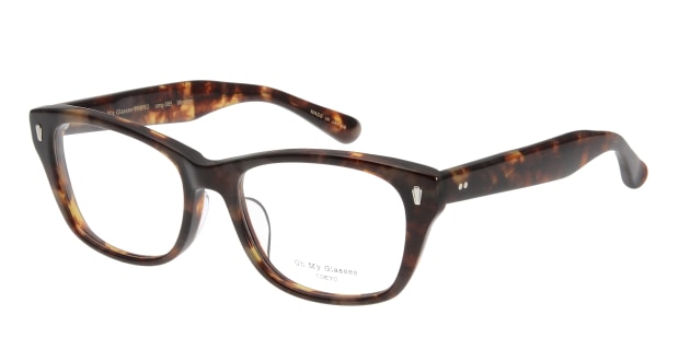 ＜Oh My Glasses TOKYO＞ 30％OFF！ 送料無料！Oh My Glasses TOKYO テリー omg-086-3-53 メガネ（眼鏡） ウェリントン oh-my-glasses-tokyo-omg-086-3-53 べっ甲柄 セルフレーム フルリム Oh My Glasses TOKYO 度付き 伊達メガネ 即日発送 ユニセックス