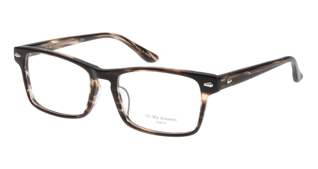 ＜Oh My Glasses TOKYO＞ 30％OFF！ 送料無料！Oh My Glasses TOKYO テリー omg-086-4-53 メガネ（眼鏡） ウェリントン oh-my-glasses-tokyo-omg-086-4-53 ブラウン 茶 セルフレーム フルリム Oh My Glasses TOKYO 度付き 伊達メガネ 即日発送 ユニセックス