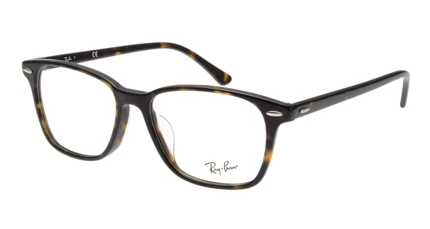 ＜Oh My Glasses TOKYO＞ 20％OFF！ 送料無料！レイバン RX7119F-2012-55 メガネ（眼鏡） ウェリントン rayban-rx7119f-2012-55 ブラウン 茶 セルフレーム フルリム Ray-Ban 度付き 伊達メガネ 即日発送 ユニセックス