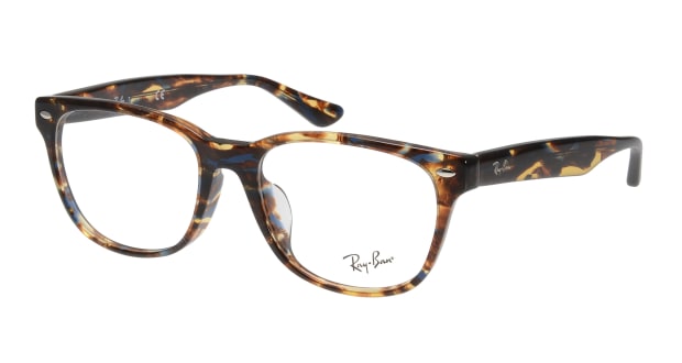 ＜Oh My Glasses TOKYO＞ 20％OFF！ 送料無料！レイバン RX5359F-2012-55 メガネ（眼鏡） ウェリントン rayban-rx5359f-2012-55 べっ甲柄 セルフレーム フルリム Ray-Ban 度付き 伊達メガネ 即日発送 ユニセックス