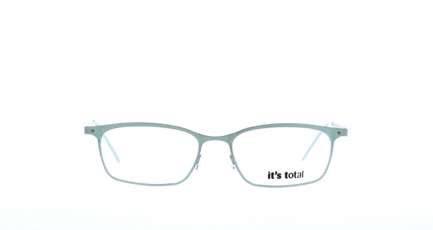 ＜Oh My Glasses TOKYO＞ 10％OFF！ 送料無料！イッツトータル no1-u-hh メガネ（眼鏡） スクエア its-total-no1-u-hh グリーン 緑 メタルフレーム フルリム It's total 度付き 伊達メガネ 即日発送 ユニセックス