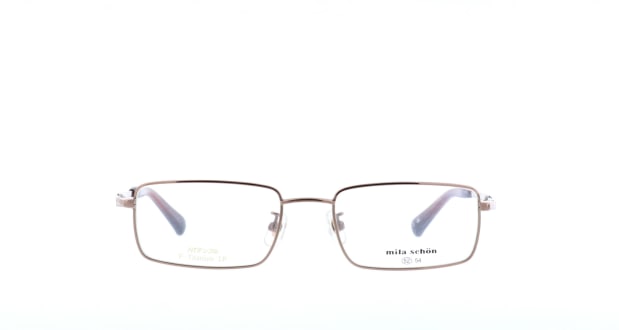 ミラショーン MS-7708-C-2-BR [メタル/スクエア] ｜メガネのオーマイグラス(めがね・眼鏡) | メガネ通販