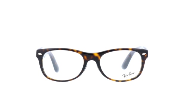 ＜Oh My Glasses TOKYO＞ 20％OFF！ 送料無料！レイバン RX5228F-2012-53 メガネ（眼鏡） スクエア rayban-rx5228f-2012-53 べっ甲柄 セルフレーム フルリム Ray-Ban 度付き 伊達メガネ 即日発送 ユニセックス