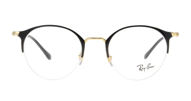 ＜Oh My Glasses TOKYO＞ 20％OFF！ 送料無料！レイバン RX6389-2970-55 メガネ（眼鏡） ウェリントン rayban-rx6389-2970-55 ブルー 青 メタルフレーム フルリム Ray-Ban 度付き 伊達メガネ 即日発送 ユニセックス