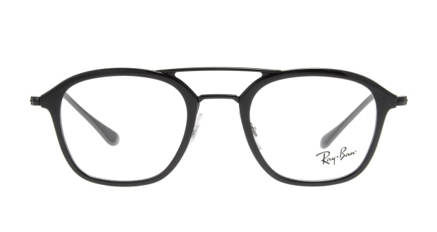 ＜Oh My Glasses TOKYO＞ 20％OFF！ 送料無料！レイバン RX7117-8016-52 メガネ（眼鏡） ウェリントン rayban-rx7117-8016-52 べっ甲柄 メタルフレーム フルリム Ray-Ban 度付き 伊達メガネ 即日発送 ユニセックス