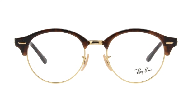 ＜Oh My Glasses TOKYO＞ 20％OFF！ 送料無料！レイバン RX7112-5683-53 メガネ（眼鏡） ウェリントン rayban-rx7112-5683-53-a べっ甲柄 メタルフレーム フルリム Ray-Ban 度付き 伊達メガネ 即日発送 ユニセックス