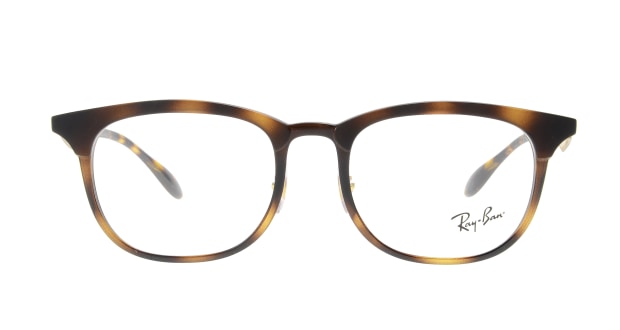 ＜Oh My Glasses TOKYO＞ 20％OFF！ 送料無料！レイバン RX7140-2012-51 メガネ（眼鏡） ボストン rayban-rx7140-2012-51 べっ甲柄 メタルフレーム フルリム Ray-Ban 度付き 伊達メガネ 即日発送 ユニセックス