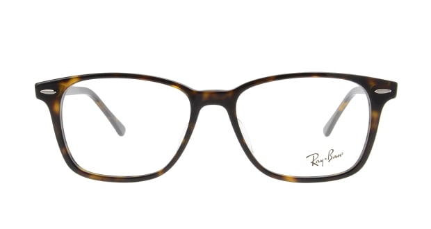 ＜Oh My Glasses TOKYO＞ 20％OFF！ 送料無料！レイバン RX7119F-5713-55 メガネ（眼鏡） ウェリントン rayban-rx7119f-5713-55 べっ甲柄 セルフレーム フルリム Ray-Ban 度付き 伊達メガネ 即日発送 ユニセックス