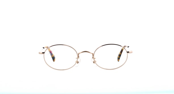 ＜Oh My Glasses TOKYO＞ 送料無料！丹羽 雅彦 NM-106-C2-46 メガネ（眼鏡） オーバル niwa-masahiko-nm-106-c2-46 ゴールド 金 メタルフレーム フルリム NIWA MASAHIKO 度付き 伊達メガネ 即日発送 ユニセックス