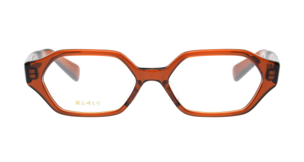 ＜Oh My Glasses TOKYO＞ 送料無料！銘品晴夫作 ME-14-C-3-52 メガネ（眼鏡） スクエア meihinharuosaku-me-14-c-3-52 ブラウン 茶 セルフレーム フルリム MeihinHaruoSaku 度付き 伊達メガネ 即日発送 ユニセックス