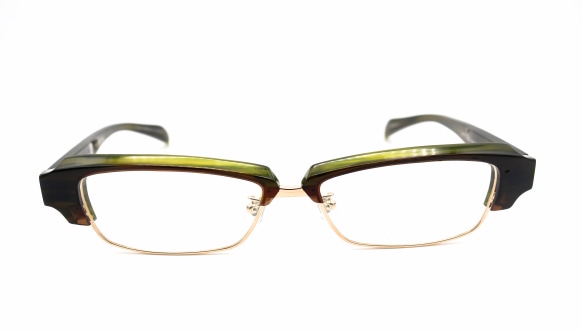 隆織 TO-035-5ｰ57 [鯖江産/スクエア] ｜メガネのオーマイグラス(めがね