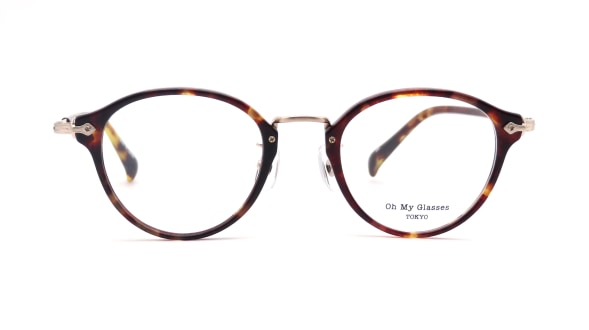 期間限定値下げ！オーマイグラス ウェリントン Oh My Glasses 度なし Oh My Glasses TOKYO Curtis omg106-NV-47｜メガネのオーマイ