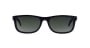TYPE Din Bold Black Sunglasses [鯖江産/ウェリントン]  小 0