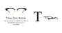 TYPE Times New Roman Light-Black Sunglasses [鯖江産/ウェリントン]  小 3