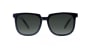 TYPE Eurostile Bold-Black Sunglasses [鯖江産/スクエア]  小 0