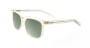 TYPE Eurostile Bold-Clear Sunglasses [鯖江産/スクエア]  小 1
