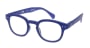 イジピジ リーディンググラス +1.5 #C-NAVY BLUE SOFT [老眼鏡/丸メガネ/青]  小 0