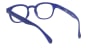 イジピジ リーディンググラス +2.0 #C-NAVY BLUE SOFT [老眼鏡/丸メガネ/青]  小 2