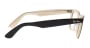 レイバン WAYFARER RX5121F-2464-50 [黒縁/ウェリントン]  小 1