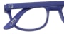 イジピジ リーディンググラス +2.5 #B-NAVY BLUE SOFT [老眼鏡/スクエア/青]  小 4