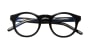 マーシャルアイウェア Nico-Small Opt-Vinyl MA0006-200000-101 [黒縁/丸メガネ]  小 3
