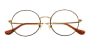 Oh My Glasses TOKYO Simon omg-056 GPD-50 [メタル/鯖江産/丸メガネ/べっ甲柄]  小 3
