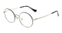 Oh My Glasses TOKYO Simon omg-056 GYD-48 [メタル/鯖江産/丸メガネ/グレー]  小 0