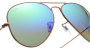 レイバン AVIATOR RB3025-9018C3-58 [メタル/ティアドロップ]  小 4