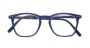 イジピジ リーディンググラス +1.5 #E-NAVY [老眼鏡/ウェリントン/青]  小 3