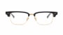 ディータ Statesman Three DRX-2064-B-BLK-GLD-52-Z [黒縁/鯖江産/スクエア]  小 0