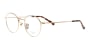 Oh My Glasses TOKYO George2 omg-110-GD-49 [メタル/鯖江産/丸メガネ/ゴールド]  小 1