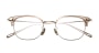 seem Oh My Glasses TOKYO Roy omg-109-GRY-48 [メタル/鯖江産/ウェリントン/グレー]  小 4