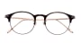 Oh My Glasses TOKYO Benny omg-126-Bronze-47 [メタル/鯖江産/丸メガネ/茶色]  小 3