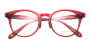 Oh My Glasses TOKYO Nancy omg-131-BDX-50 [鯖江産/丸メガネ/赤]  小 4