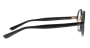 フーパス F-114-C-1ｰ47 [黒縁/鯖江産/丸メガネ]  小 2