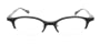 RAMOT EYEWORKS RM-011-45 [黒縁/鯖江産/ハーフリム/オーバル]  小 0