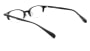 RAMOT EYEWORKS RM-011-45 [黒縁/鯖江産/ハーフリム/オーバル]  小 3