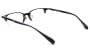 RAMOT EYEWORKS RM-012-48 [黒縁/鯖江産/ハーフリム/スクエア]  小 3