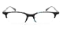 RAMOT EYEWORKS RM-012-49 [鯖江産/ハーフリム/スクエア/青]  小 0