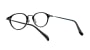 Oh My Glasses TOKYO SISE-Kanako Sasaki-portrait lines-BKB-48 [黒縁/鯖江産/丸メガネ]  小 3