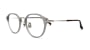 Oh My Glasses TOKYO SISE-Kanako Sasaki-portrait lines-GMSV-48 [鯖江産/丸メガネ/グレー]  小 1